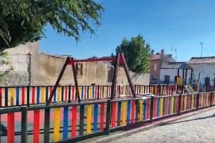 Parque de juegos para niños en Ávila